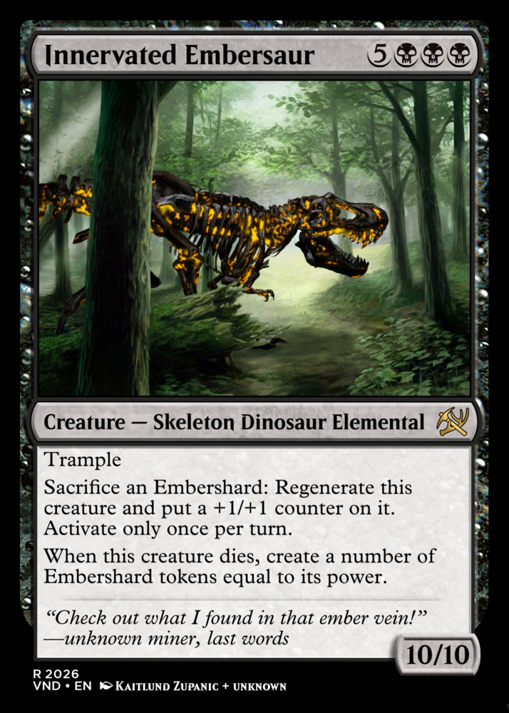 Innervated Embersaur